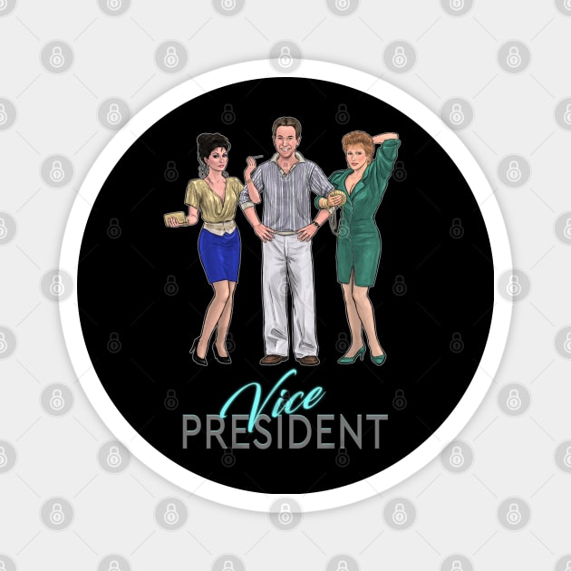 Vice President for Dark Tees Magnet by PreservedDragons